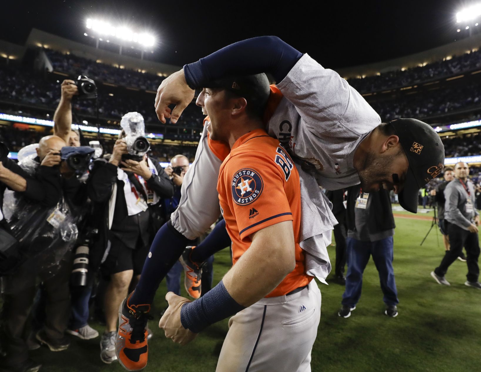 APTOPIX World Series Astros Dodgers Baseball